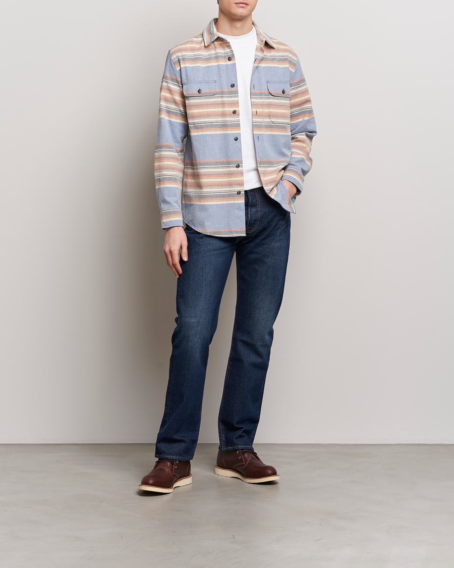 Homme | Chemises | Pendleton | Beach Shack Shirt Indigo Stripe