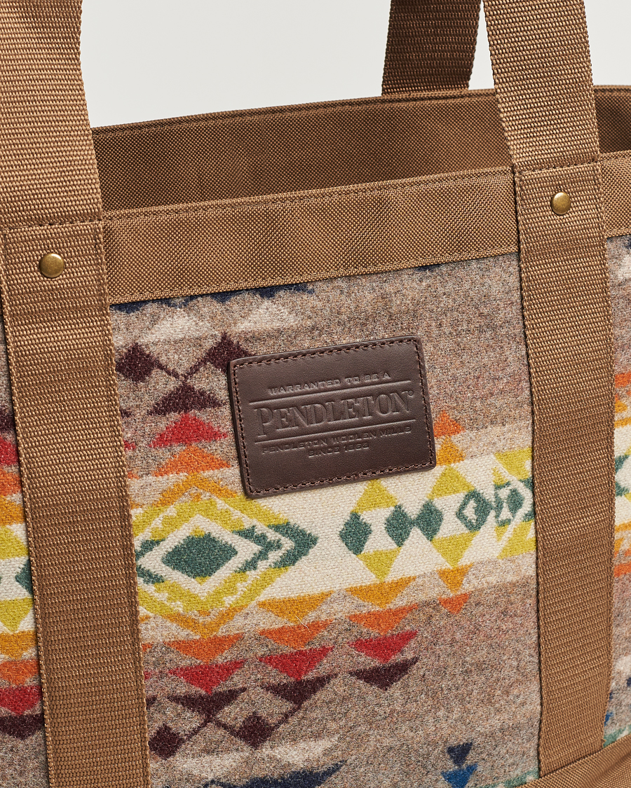 Homme | Pendleton Zip Tote Bag Highland Peak Tan | Pendleton | Zip Tote Bag Highland Peak Tan