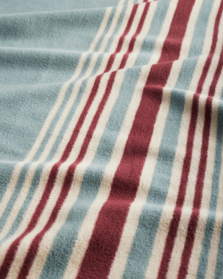 Homme | Pendleton Blanket Set 2-Pack Carico/Marine Stripe | Pendleton | Blanket Set 2-Pack Carico/Marine Stripe