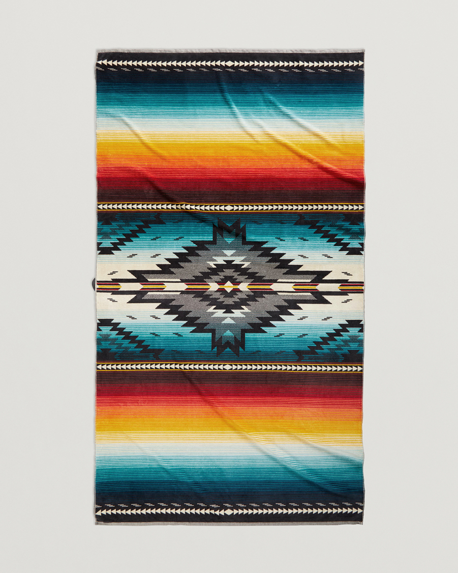 Homme | Pendleton Oversized Jacquard Spa Towel Saltillo Sunset | Pendleton | Oversized Jacquard Spa Towel Saltillo Sunset