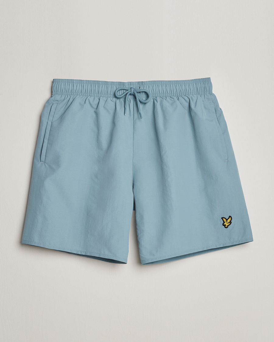 Homme | Maillots De Bain | Lyle & Scott | Plain Swimshorts Slate Blue