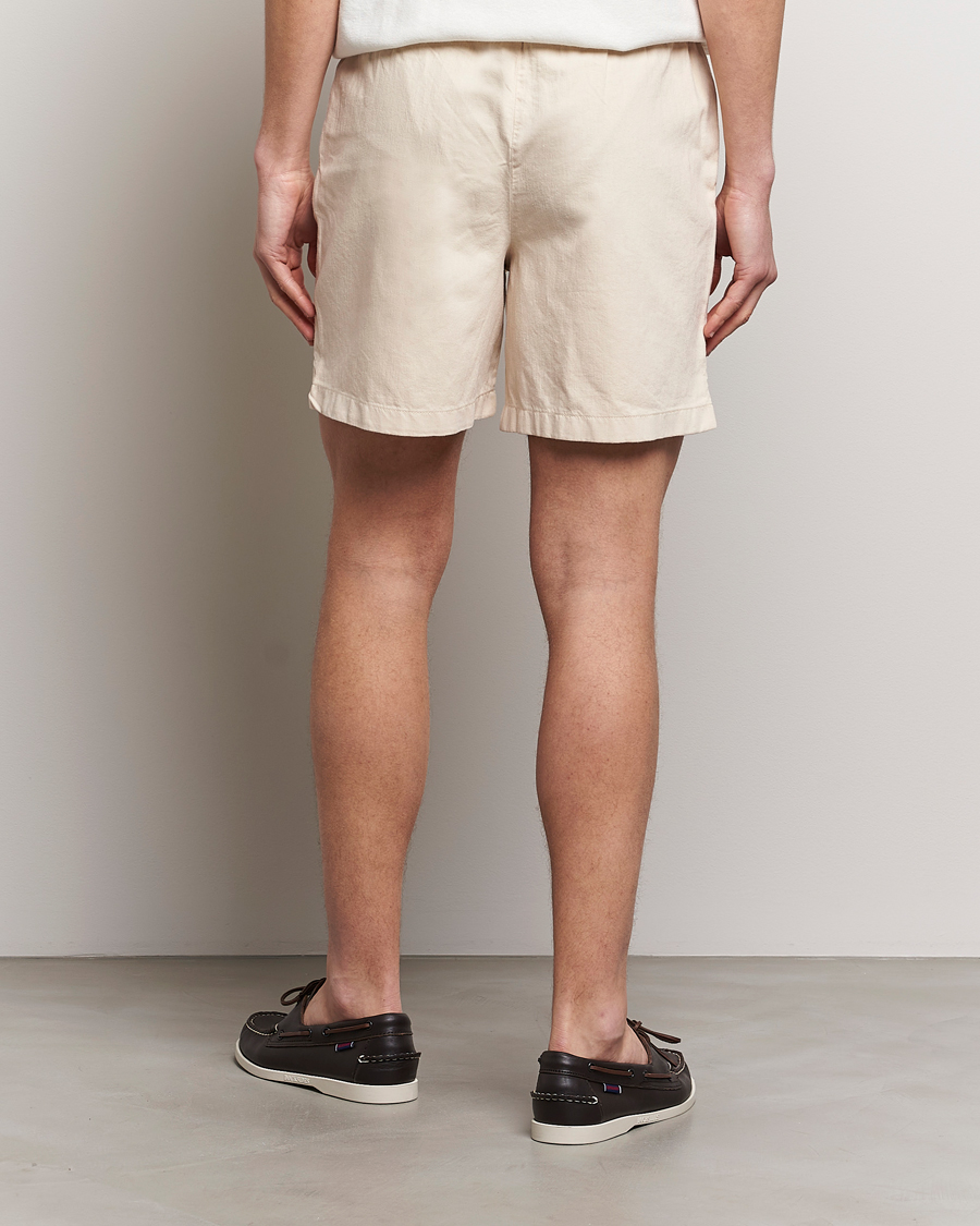 Homme | Shorts | Lyle & Scott | Linen Drawstring Shorts Cove