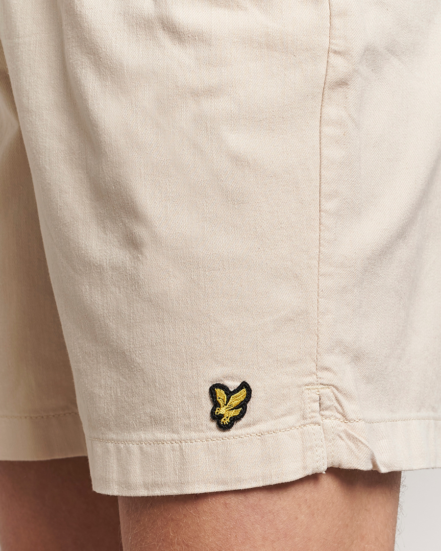Homme | Shorts | Lyle & Scott | Linen Drawstring Shorts Cove