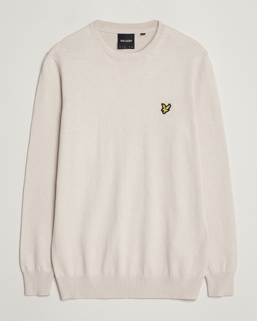 Homme | Pulls Et Tricots | Lyle & Scott | Cotton/Merino Knitted Crew Neck Cove