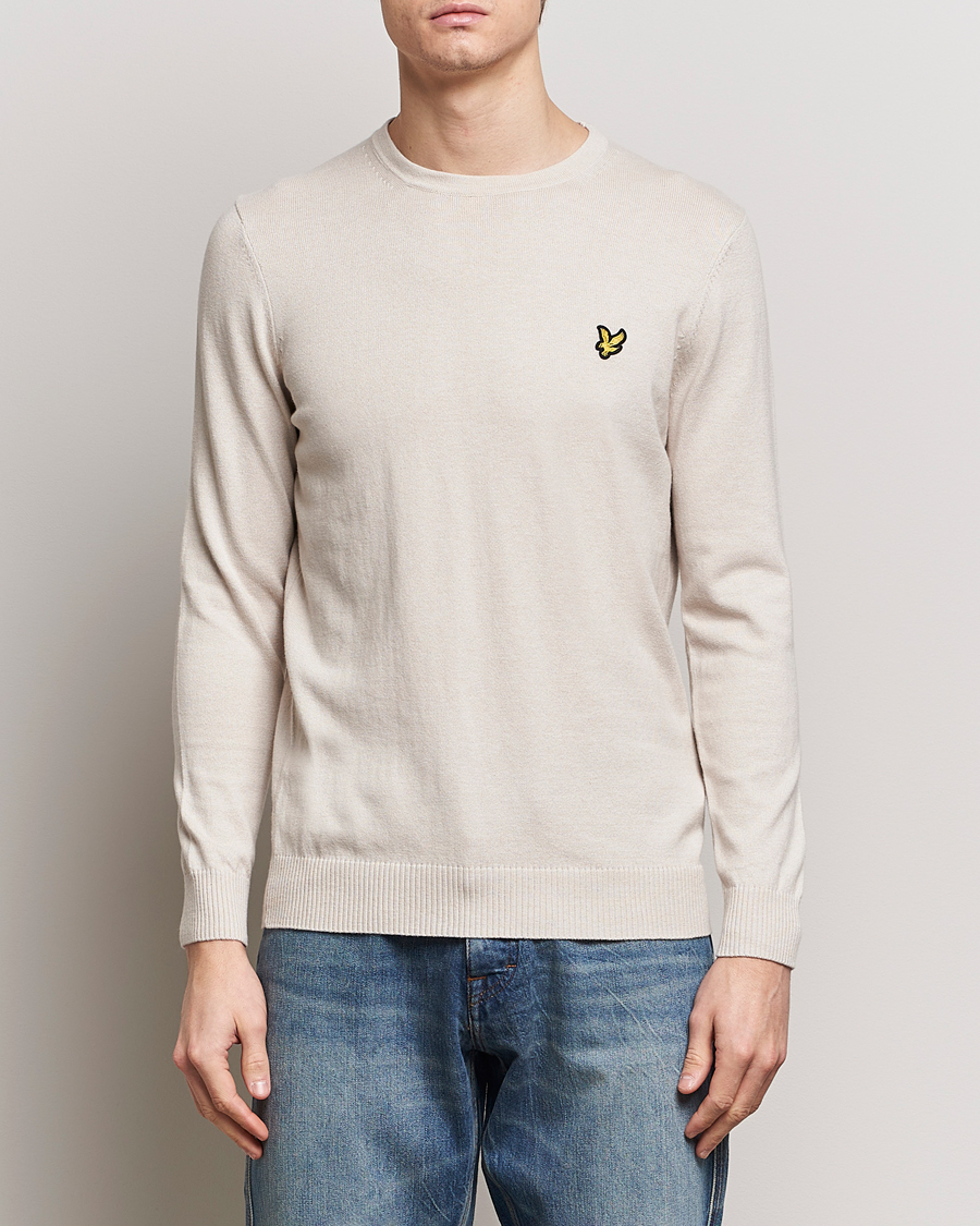 Homme | Soldes | Lyle & Scott | Cotton/Merino Knitted Crew Neck Cove