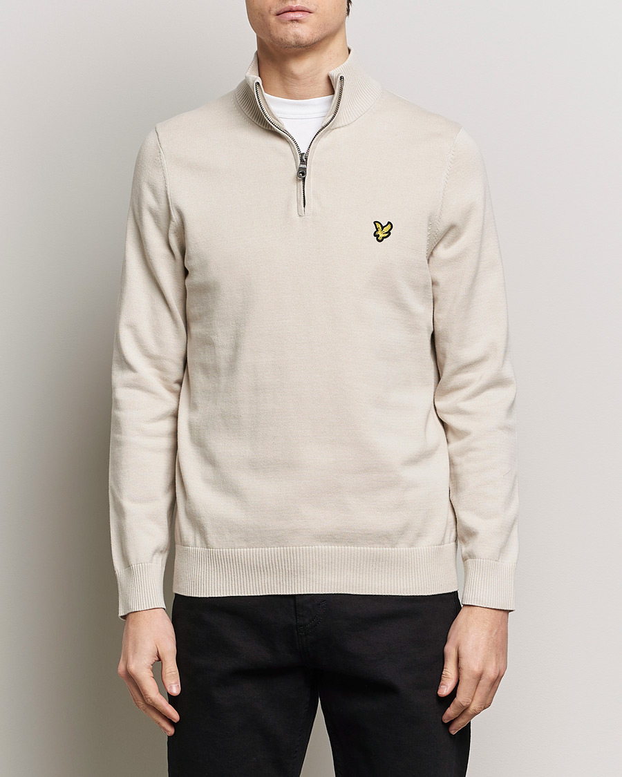 Homme | Pulls Et Tricots | Lyle & Scott | Cotton Knitted Half Zip Cove