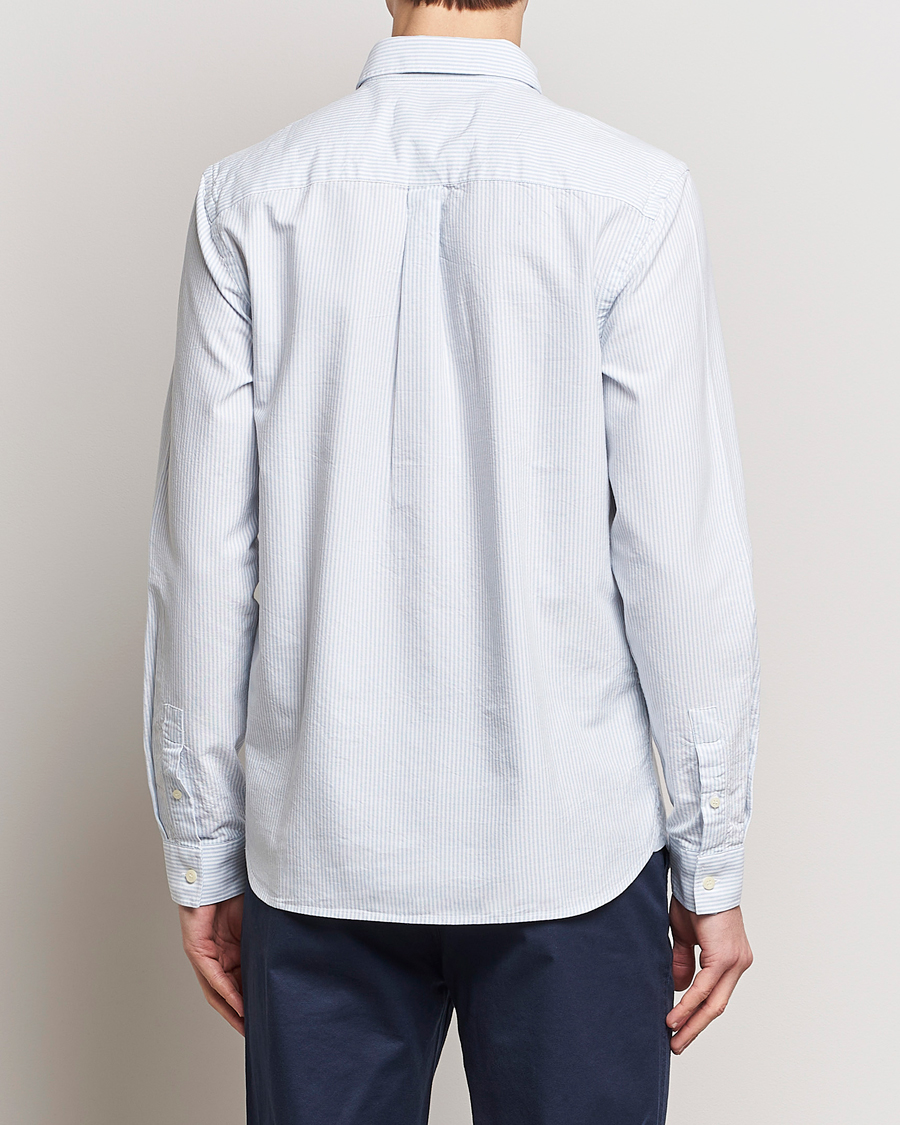 Homme | Chemises | Lyle & Scott | Lightweight Oxford Striped Shirt Blue/White