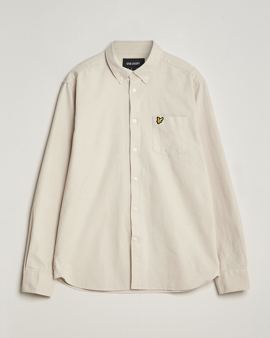 Homme | Chemises | Lyle & Scott | Linen Button Down Shirt Cove