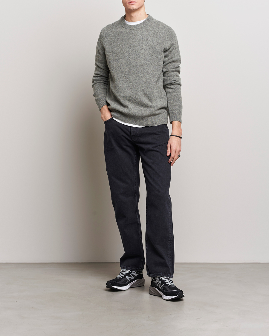 Homme | Pulls Et Tricots | Samsøe Samsøe | Isak Crew Neck Dark Grey