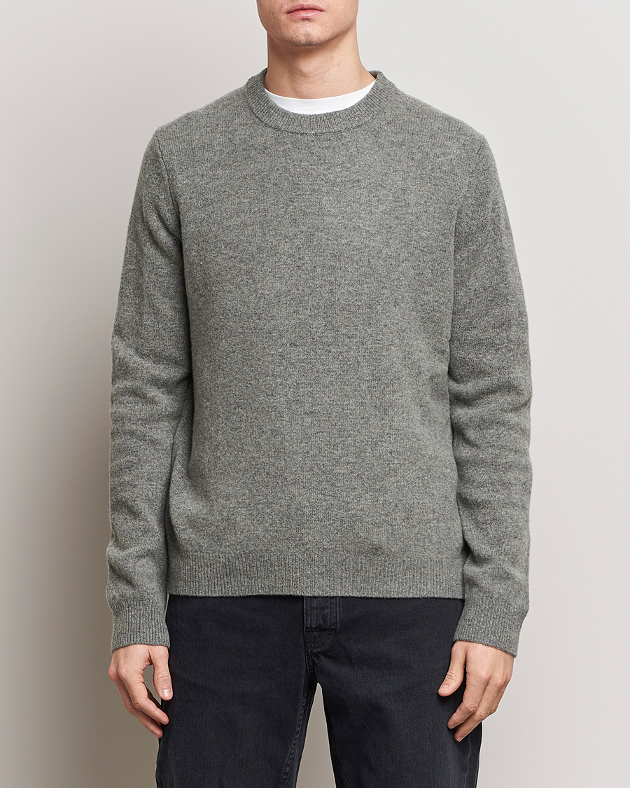 Homme | Pulls Et Tricots | Samsøe Samsøe | Isak Crew Neck Dark Grey