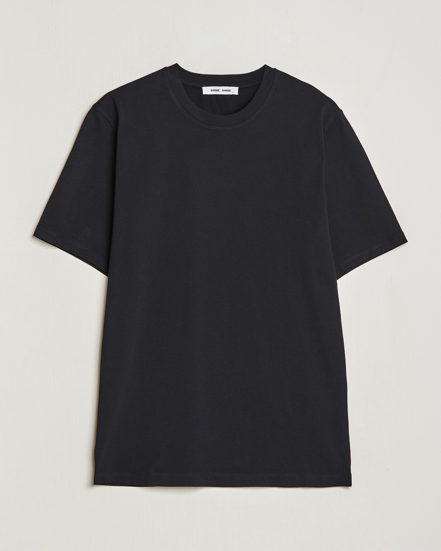 Homme | T-shirts | Samsøe Samsøe | Christian T-shirt Black