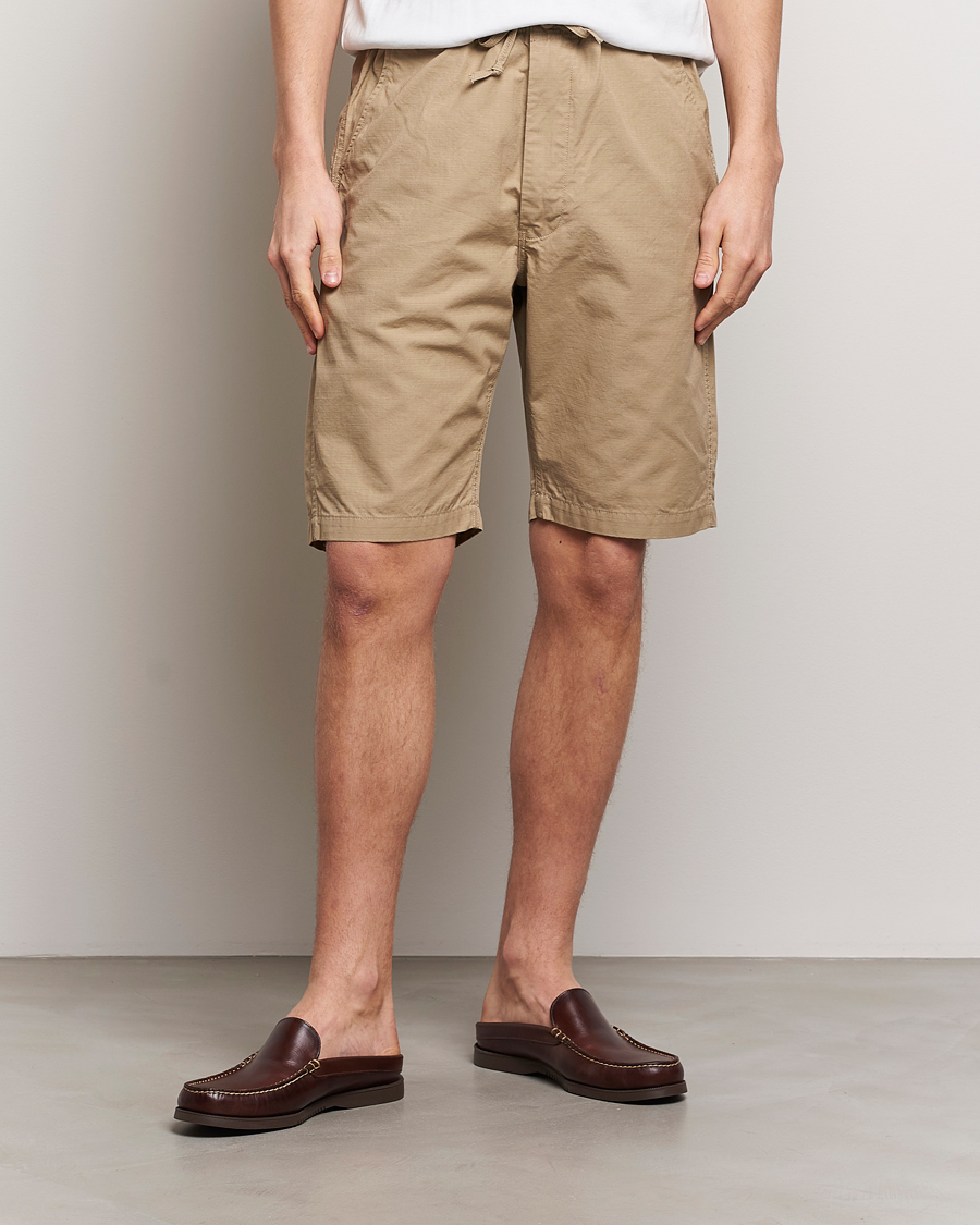 Homme | Sections | orSlow | New Yorker Shorts Beige