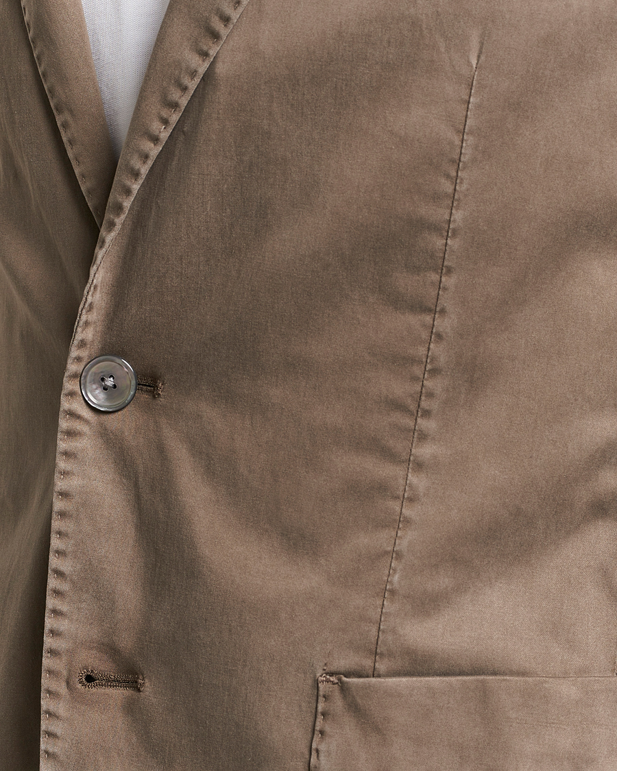 Homme | Costumes | BOSS BLACK | Hanry Cotton Suit Open Brown