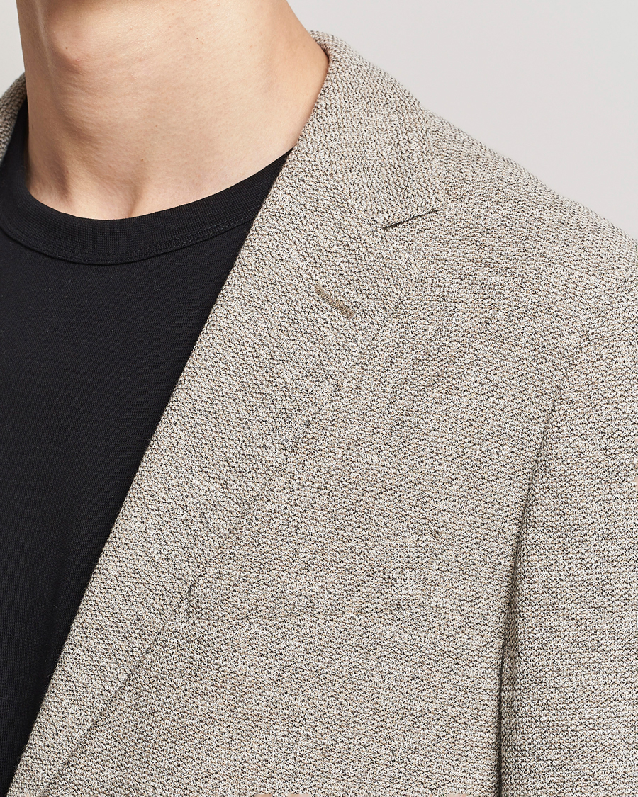 Homme | Blazers | BOSS BLACK | Jaye Regular Fit Jersey Blazer Light Beige