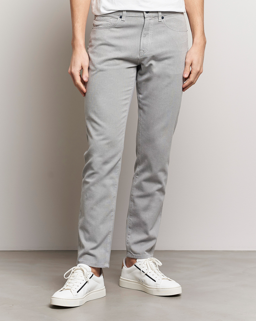 Homme | Pantalon Décontracté | BOSS BLACK | Re.Maine 5-Pocket Pants Grey