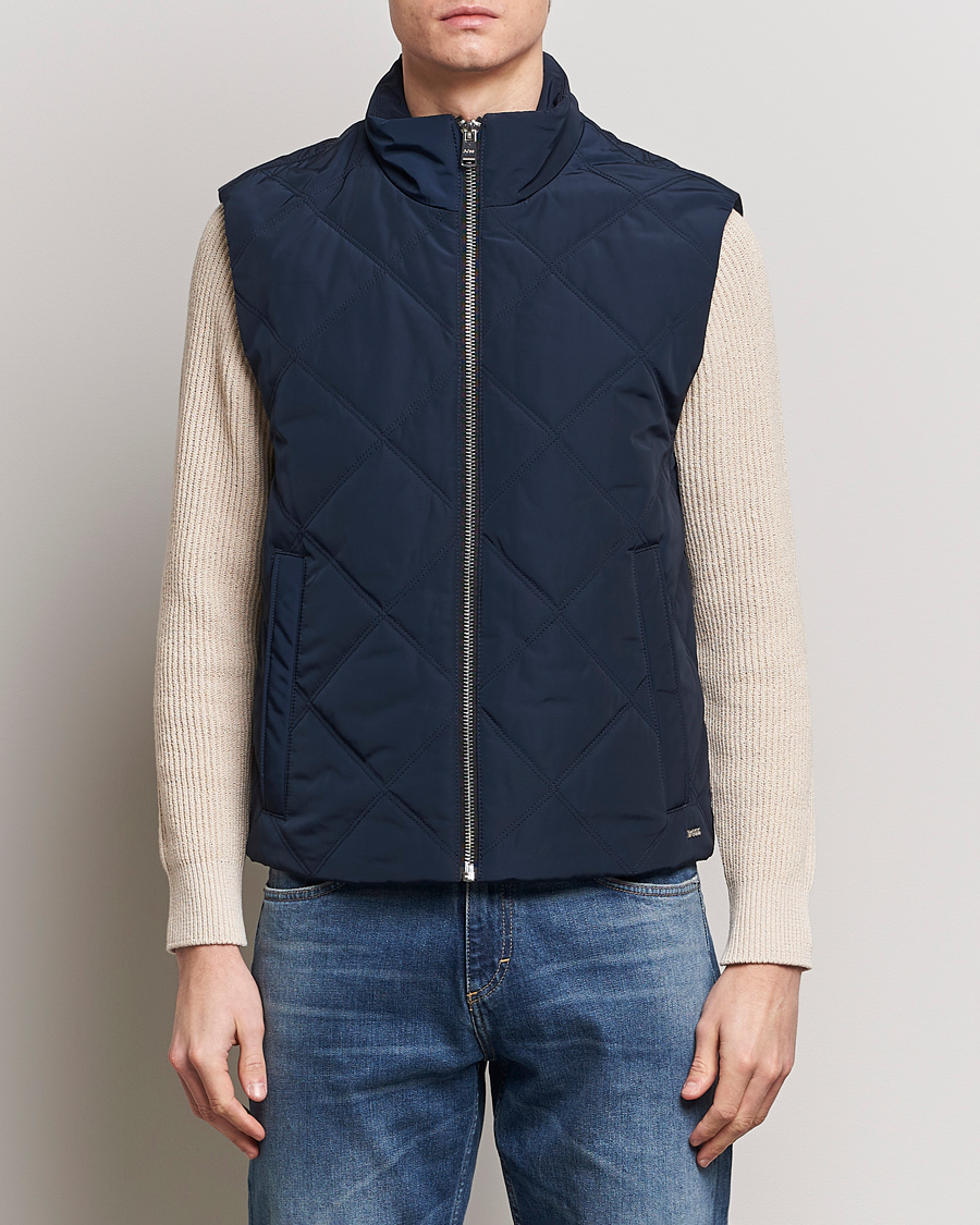 Homme | Manteaux Et Vestes | BOSS BLACK | Crebo Vest Dark Blue