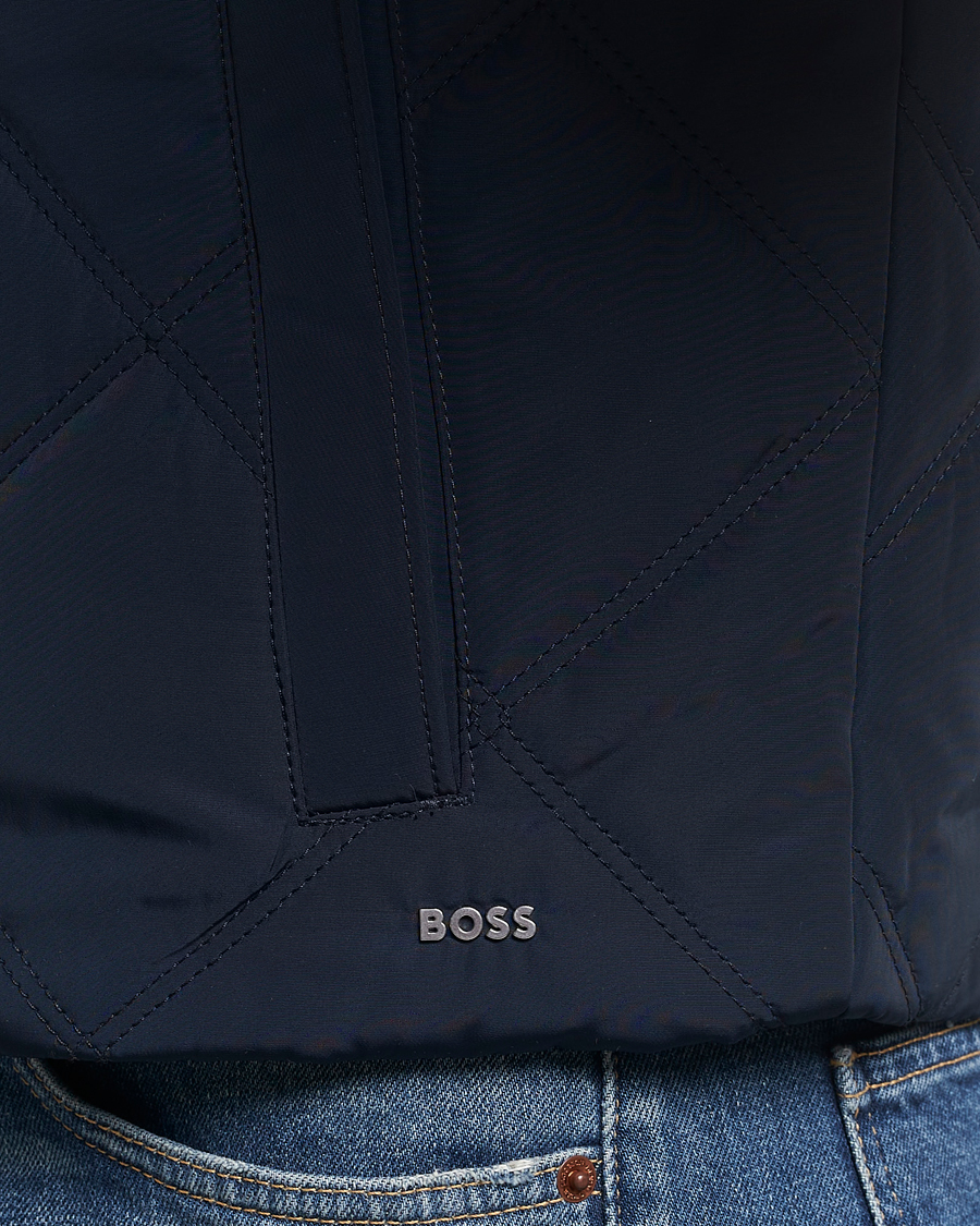 Homme | Manteaux Et Vestes | BOSS BLACK | Crebo Vest Dark Blue