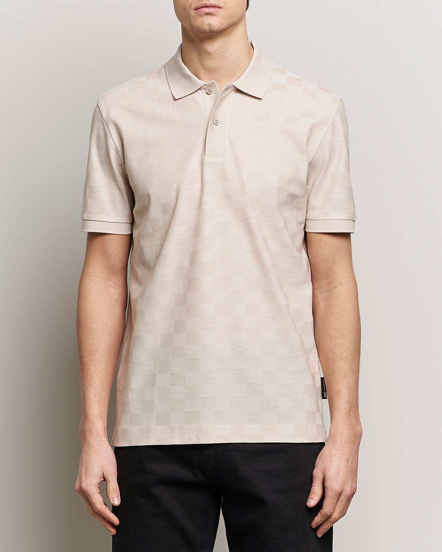 Homme | Polos | BOSS BLACK | Porsche Parlay Jersey Piké Open White