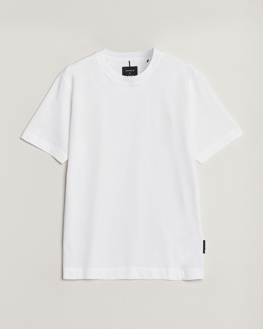 Homme | T-shirts | BOSS BLACK | Porsche Thompson T-Shirt White