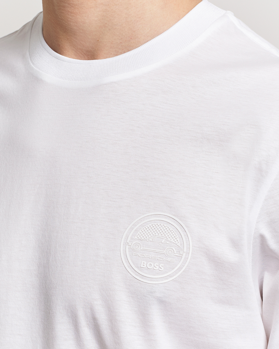 Homme | T-shirts | BOSS BLACK | Porsche Thompson T-Shirt White