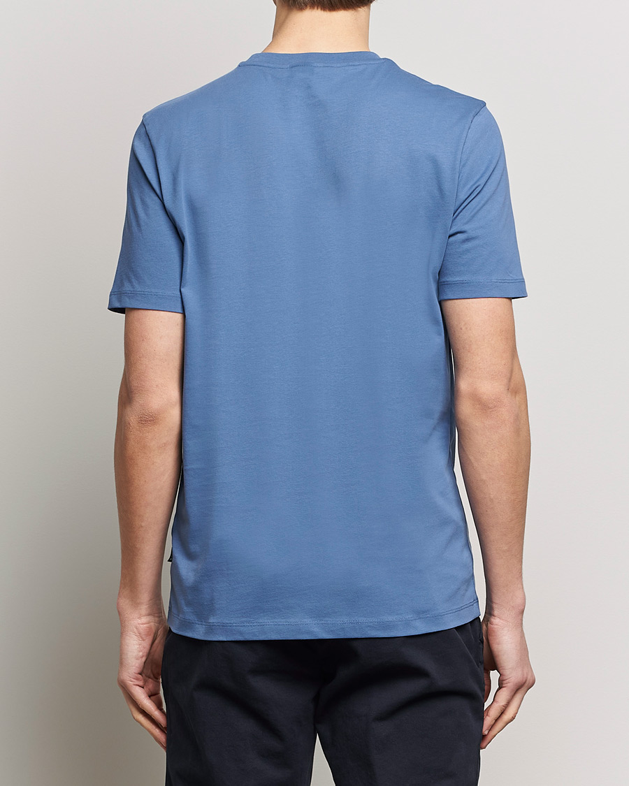 Homme | T-shirts | BOSS BLACK | Thompson Crew Neck T-Shirt Open Blue