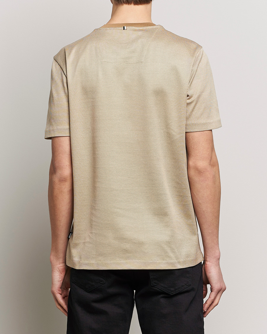 Homme | T-shirts | BOSS BLACK | Tiburt Crew Neck T-Shirt Medium Beige