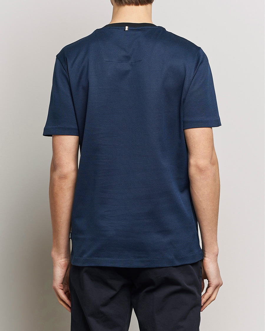 Homme | T-shirts | BOSS BLACK | Tiburt Crew Neck T-Shirt Dark Blue
