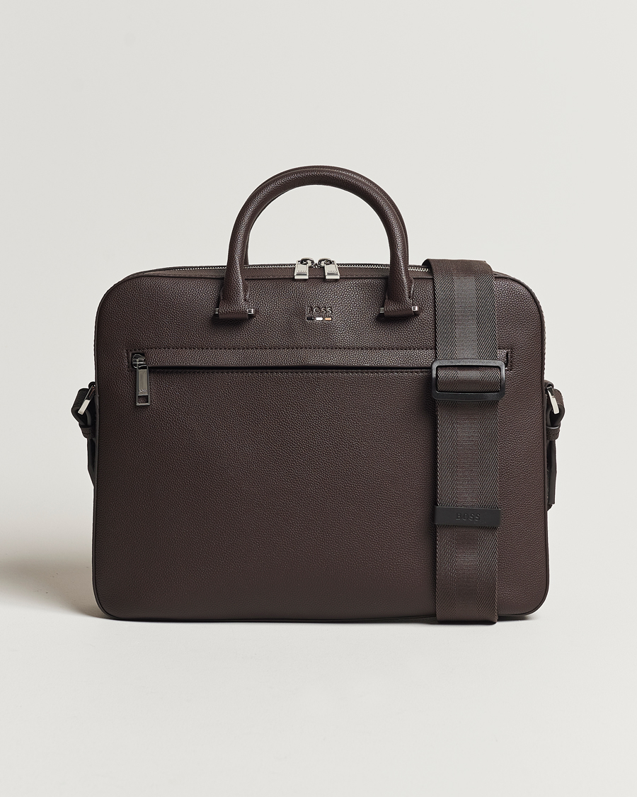 Homme | BOSS BLACK Ray Document Case Dark Brown | BOSS BLACK | Ray Document Case Dark Brown