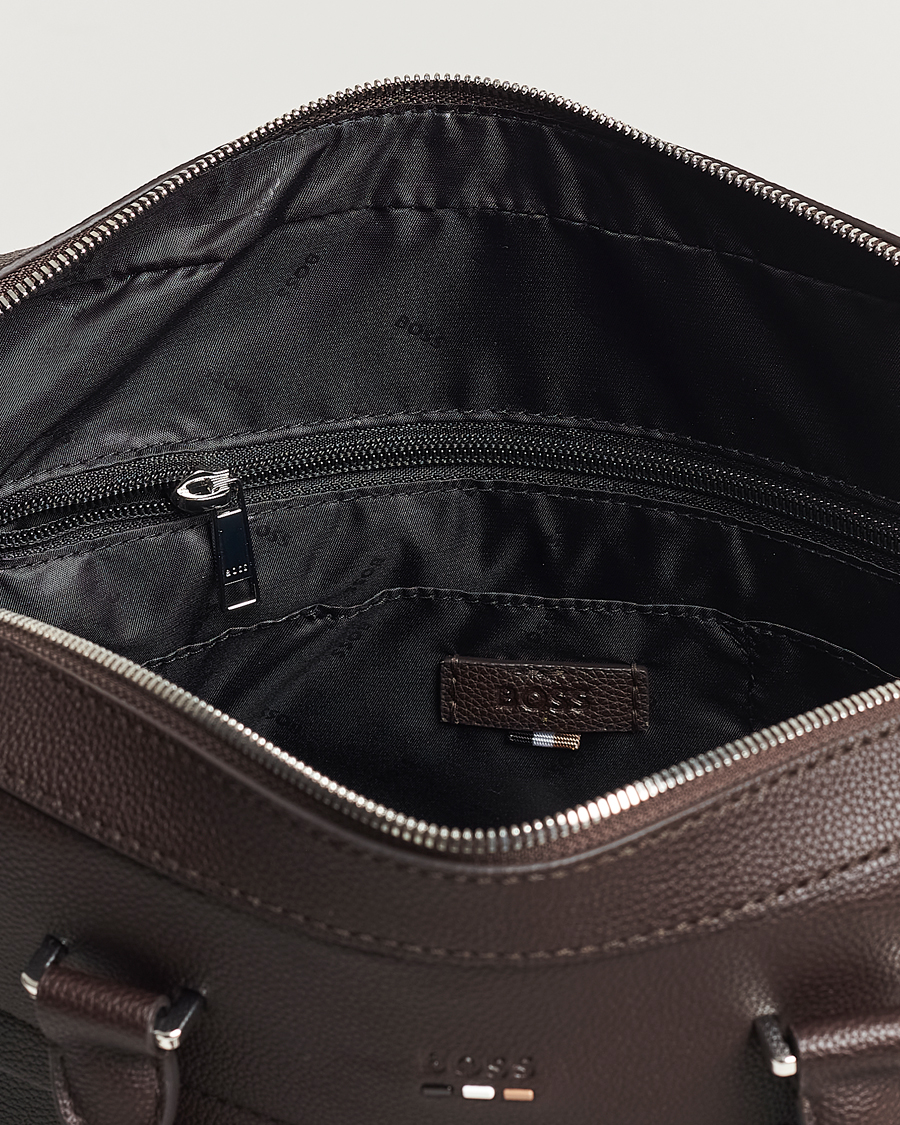 Homme | BOSS BLACK Ray Document Case Dark Brown | BOSS BLACK | Ray Document Case Dark Brown