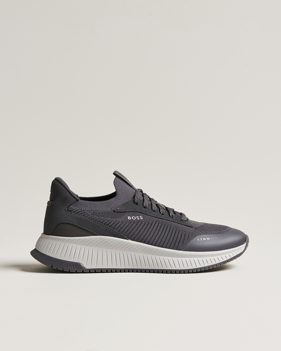 Homme | BOSS BLACK Titanium Evo Sneaker Grey | BOSS BLACK | Titanium Evo Sneaker Grey