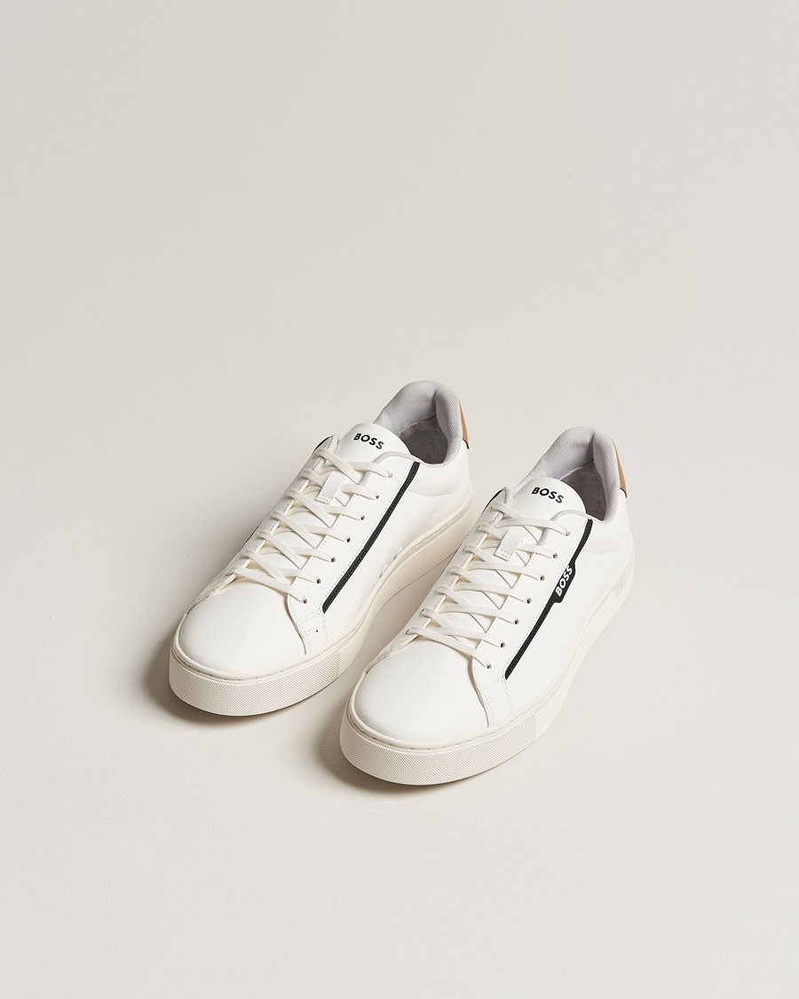 Homme | BOSS BLACK Rhys Tenn Sneaker Open White | BOSS BLACK | Rhys Tenn Sneaker Open White