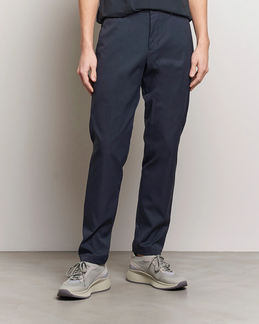 Homme | Pantalons À Cordon | BOSS GREEN | Phoenix Golf Trousers Dark Blue
