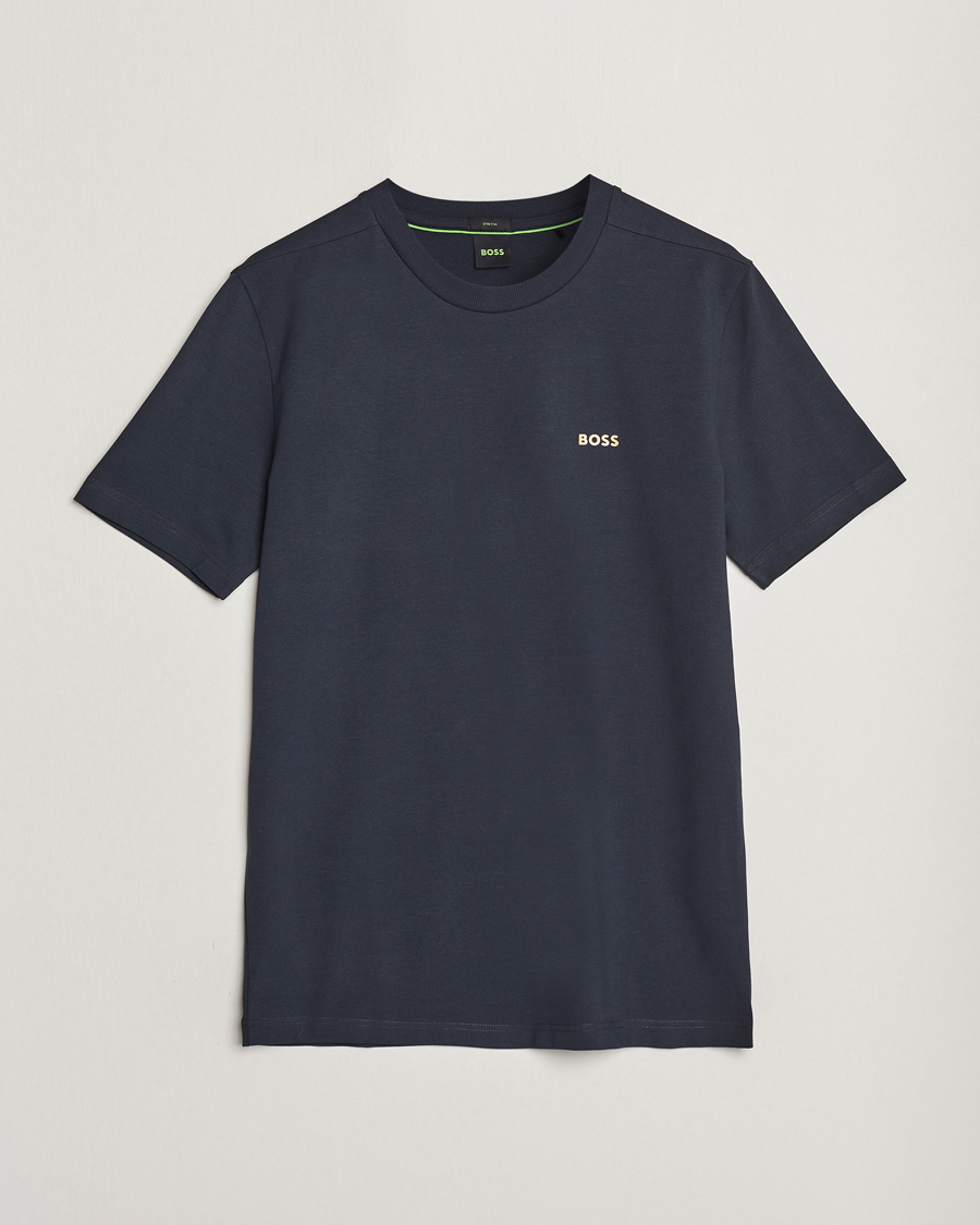 Homme | T-shirts | BOSS GREEN | Crew Neck T-Shirt Dark Blue