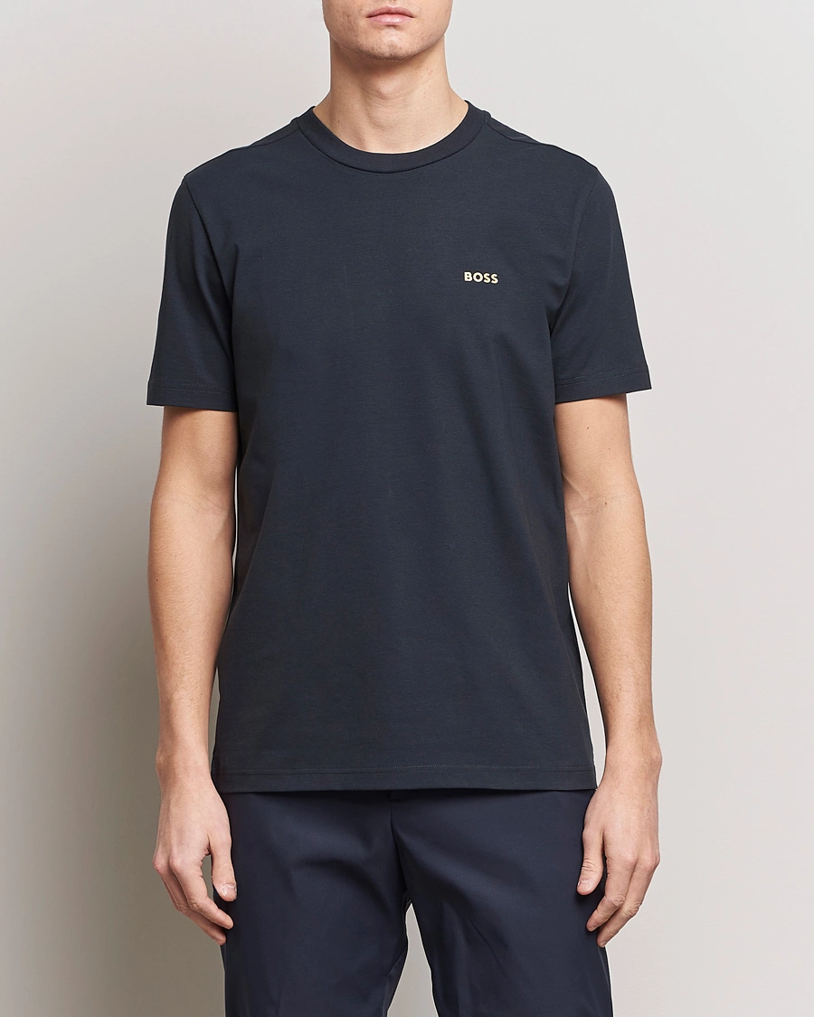 Homme | T-shirts À Manches Courtes | BOSS GREEN | Crew Neck T-Shirt Dark Blue