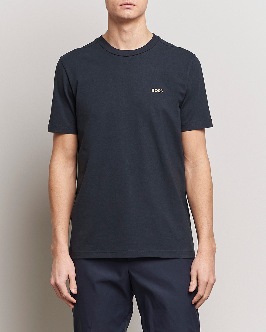 Homme | T-shirts | BOSS GREEN | Crew Neck T-Shirt Dark Blue
