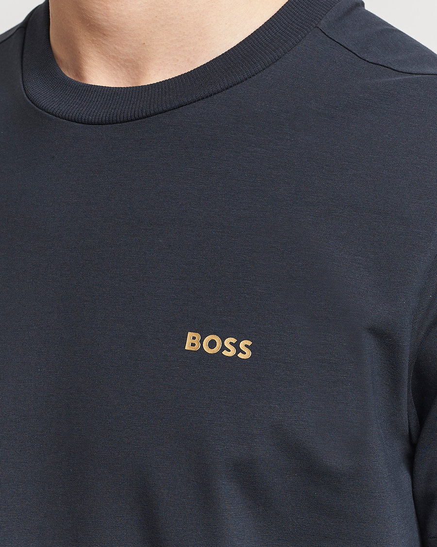 Homme | T-shirts | BOSS GREEN | Crew Neck T-Shirt Dark Blue
