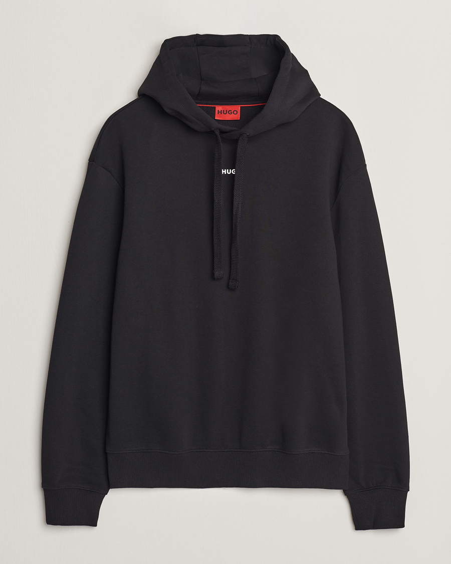 Homme | Pulls Et Tricots | HUGO | Dapo Logo Hoodie Black