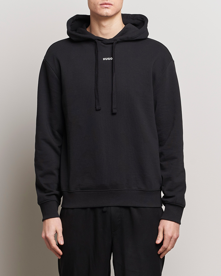 Homme | Pulls Et Tricots | HUGO | Dapo Logo Hoodie Black