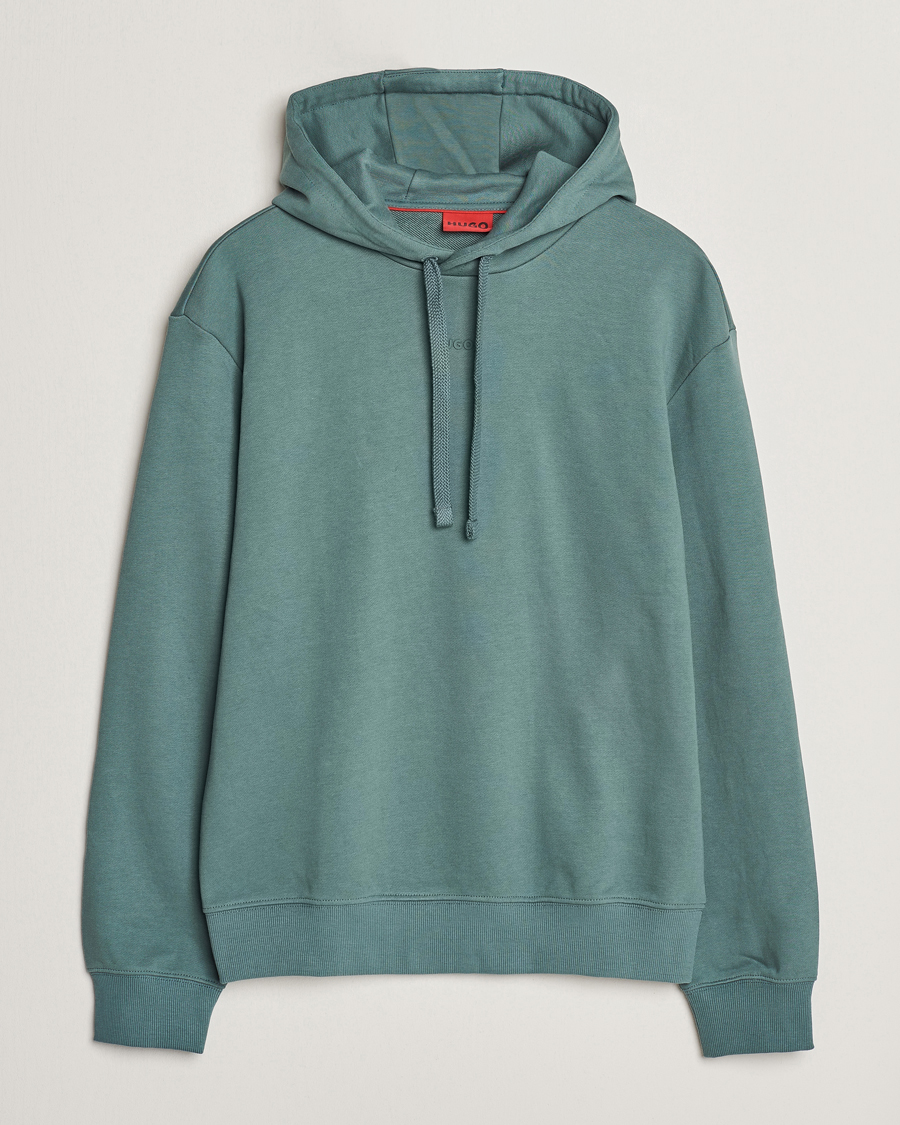 Homme | Pulls Et Tricots | HUGO | Dapo Logo Hoodie Dark Green