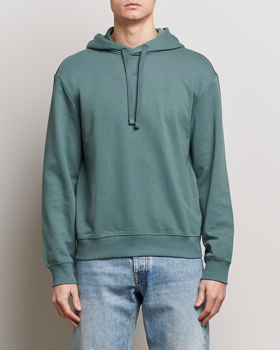 Homme | Pulls Et Tricots | HUGO | Dapo Logo Hoodie Dark Green