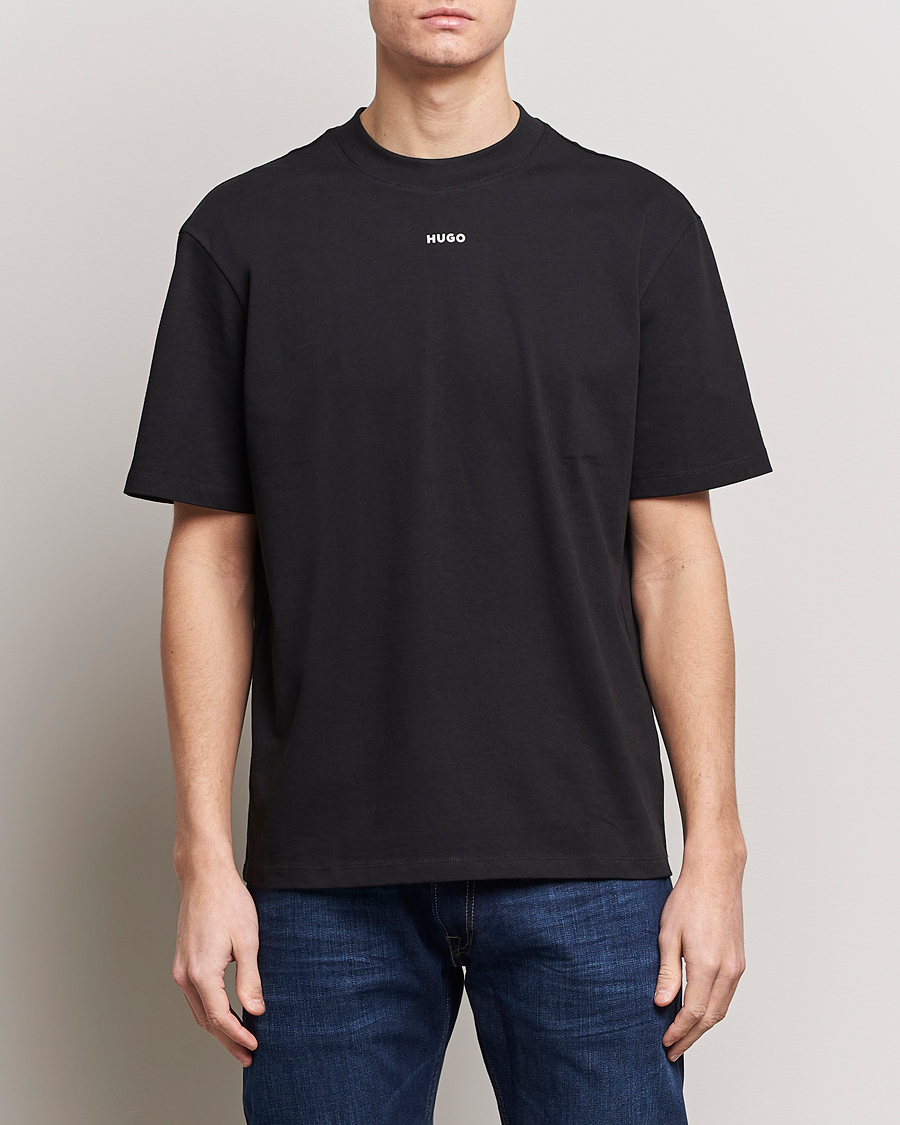 Homme | T-Shirts Noirs | HUGO | Dapolino T-Shirt Black