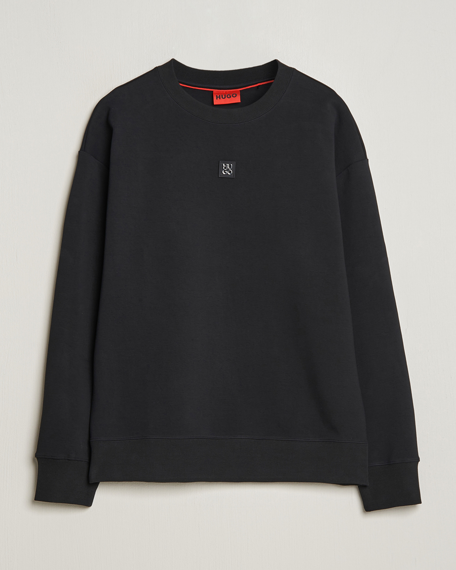 Homme | Pulls Et Tricots | HUGO | Dettil Logo Sweatshirt Black