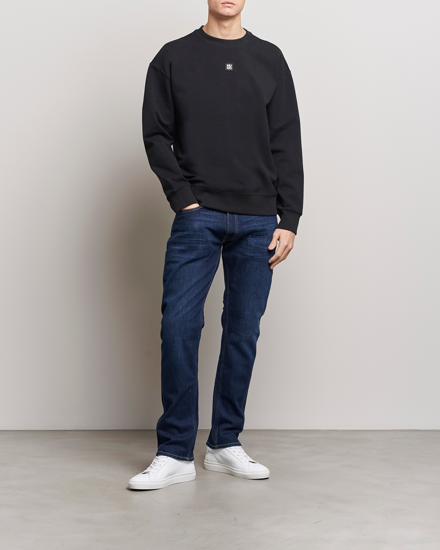 Homme | Pulls Et Tricots | HUGO | Dettil Logo Sweatshirt Black