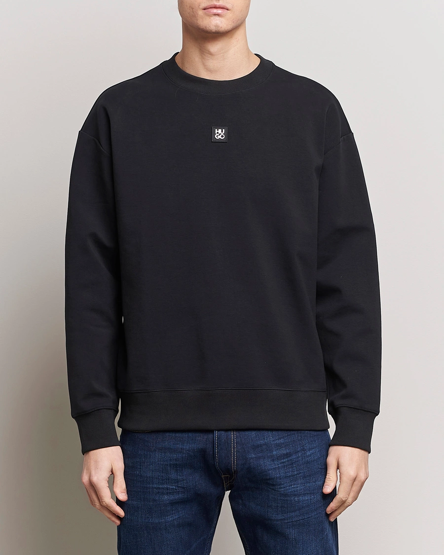 Homme |  | HUGO | Dettil Logo Sweatshirt Black