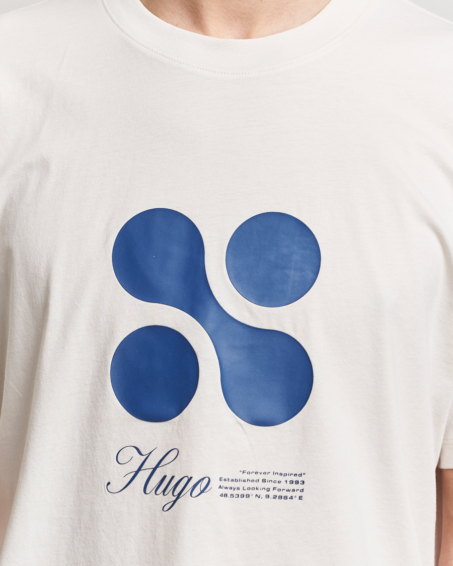 Homme | T-shirts | HUGO | Dooling Logo T-Shirt Open White