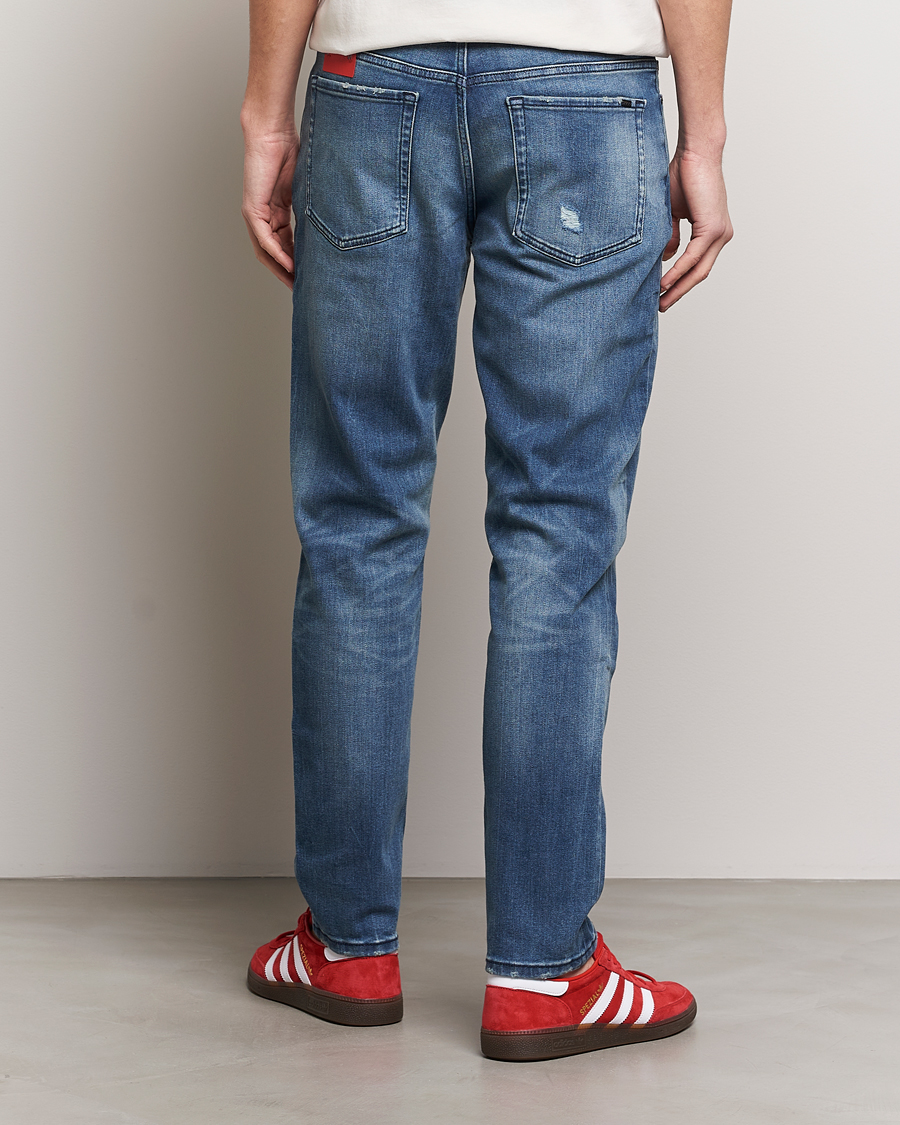 Homme | Jeans | HUGO | 634 Tapered Fit Stretch Jeans Bright Blue