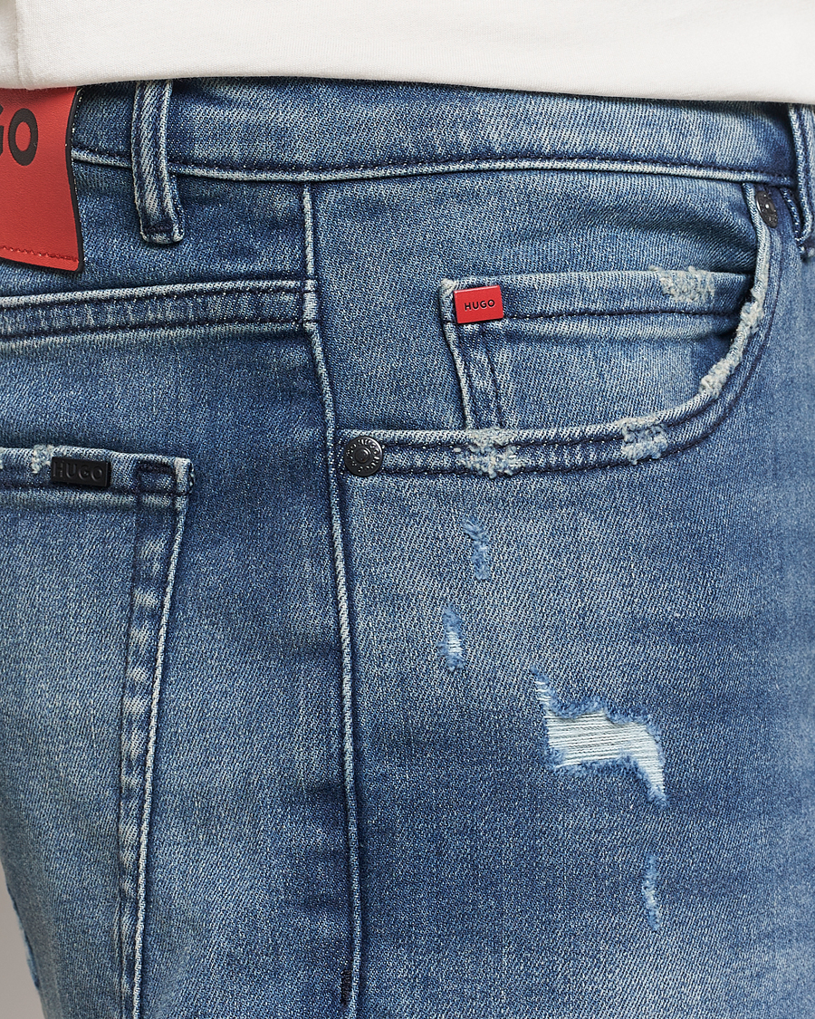 Homme | Jeans | HUGO | 634 Tapered Fit Stretch Jeans Bright Blue