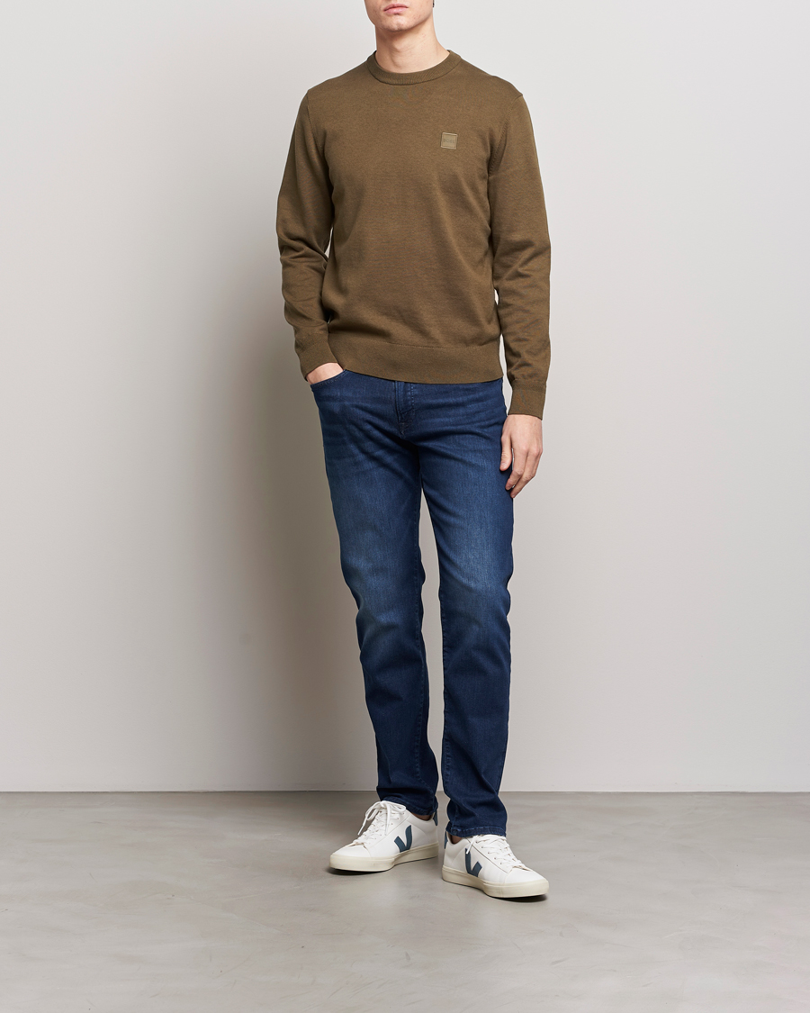 Homme | Pulls Et Tricots | BOSS ORANGE | Kanovano Knitted Sweater Open Green