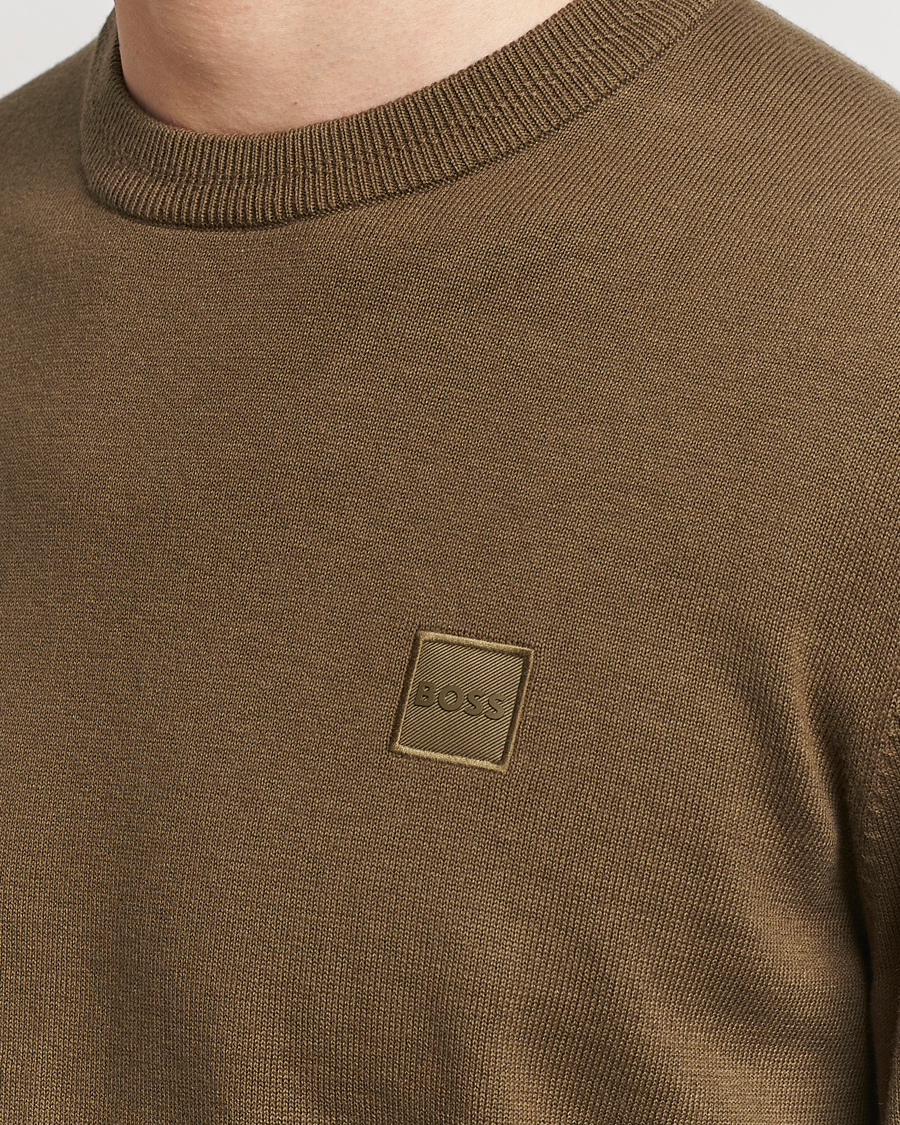 Homme | Pulls Et Tricots | BOSS ORANGE | Kanovano Knitted Sweater Open Green