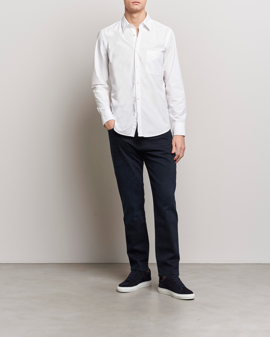 Homme | Chemises | BOSS ORANGE | Relegant Cotton Pocket Shirt White
